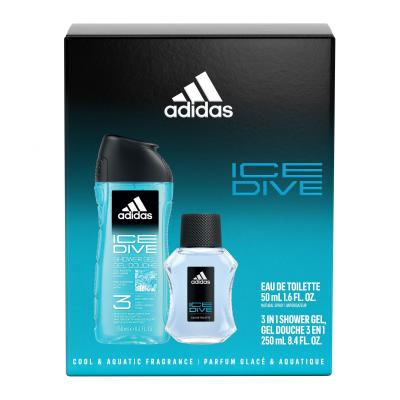 Adidas Ice Dive Ajándékcsomagok Eau de Toilette 50 ml + tusfürdő 250 ml