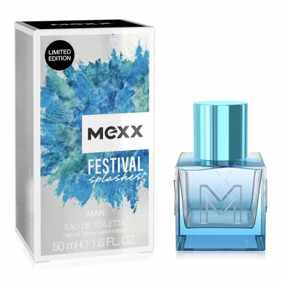 Mexx Festival Splashes Eau de Toilette férfiaknak 50 ml