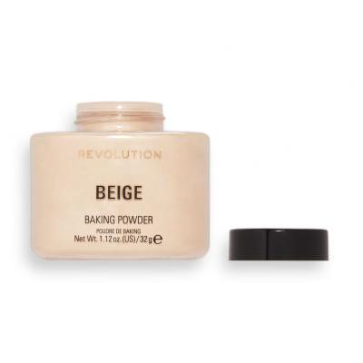 Makeup Revolution London Baking Powder Púder nőknek 32 g Változat Beige