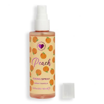 I Heart Revolution Peach Fixing Spray Sminkfixáló nőknek 100 ml