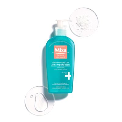 Mixa Anti-Imperfection Gentle Arctisztító gél nőknek 200 ml