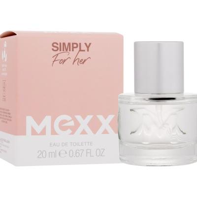 Mexx Simply Eau de Toilette nőknek 20 ml