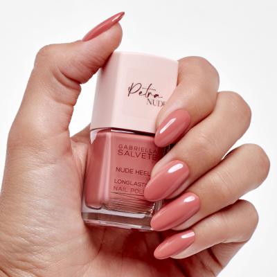 Gabriella Salvete Petra Nude Longlasting Nail Polish Körömlakk nőknek 11 ml Változat Nude Heels