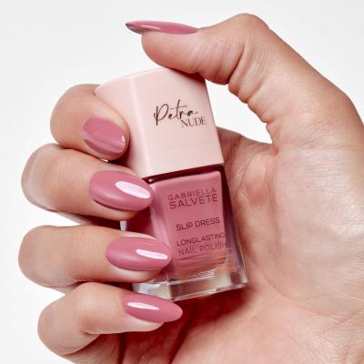 Gabriella Salvete Petra Nude Longlasting Nail Polish Körömlakk nőknek 11 ml Változat Slip Dress