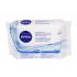 Nivea Cleansing Wipes Refreshing 3in1 Sminkeltávolító nedves törlőkendők nőknek 25 db