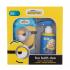 Minions Bubble Bath Fun Bath Duo Ajándékcsomagok Minions Bath Bubbles Ba Na Naaaaa  fürdőhab 400 ml + Minions Farting Hand Wash Ba Na Naaaaa kézmosó szappan 250 ml