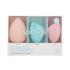 Real Techniques Poreless Perfection Kit Ajándékcsomagok Miracle Cleanse Sponge tisztító szivacs 1 db + Miracle Airblend Sponge alapozószivacs 1 db + Miracle Powder Sponge púderszivacs 1 db