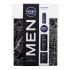 Nivea Men Deep Feeling Ready Ajándékcsomagok Men Deep Comfort borotválkozás utáni arcszesz 100 ml + Men Deep tusfürdő 250 ml + Men Deep Black Carbon golyós izzadásgátló 50 ml + Men Creme univerzális krém 75 ml