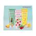 Dermacol Aroma Moment Be Juicy Ajándékcsomagok Tropical Shower Gel Hawaiian Pineapple tusfürdő 250 ml + Juicy Shower Gel Wild Strawberries tusfürdő 250 ml + Exotic Shower Gel Bahamas Banana tusfürdő 250 ml