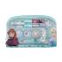 Lip Smacker Disney Frozen Essential Makeup Bag Ajándékcsomagok szájfény 2 x 2 ml + krémes szájfény 2 x 1,6 g + bőrélénkítő krém 3 x 1,6 g + gyűrű 2 db + medál + applikátor + kozmetikai táska