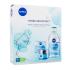 Nivea Hydra Skin Effect Gift Set Ajándékcsomagok Hydra Skin Effect nappali arcgél 50 ml + Hydra Skin Effect micellás víz 400 ml sérült doboz