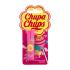 Chupa Chups Lip Balm Strawberry Swirl Ajakbalzsam gyermekeknek 4 g sérült csomagolás