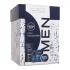 Nivea Men Deep Collection Ajándékcsomagok Men Creme krém arcra, testre és kézre 75 ml + Men Deep Comfort borotválkozás utáni arcszesz 100 ml + Men Deep Darkwood izzadásgátló 50 ml + Men Deep Clean tusfürdő 250 ml