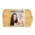 Pantene PRO-V Your Golden Me Time Kit Ajándékcsomagok Intensive Repair sampon 250 ml + Intensive Repair hajkondicionáló 160 ml + Keratin Protect Oil hajápoló olaj 100 ml + Serum Shots Intensive Repair intenzív hajápoló 3x15 ml + kozmetikai táska