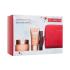 Clarins Extra-Firming Collection Ajándékcsomagok Extra-Firming Jour nappali arckrém 50 ml + Extra-Firming Nuit éjszakai arckrém 15 ml + Wonder Perfect Mascara 4D szempillaspirál 3 ml 01 Perfect Black + Double Serum arcszérum 0,9 ml + piros kozmetikai táska