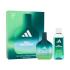 Adidas Vibes Full Recharge Ajándékcsomagok eau de parfum 100 ml + tusfürdő 100 ml sérült doboz