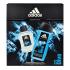 Adidas Ice Dive Ajándékcsomagok Eau de Toilette 100 ml + tusfürdő 250 ml sérült doboz