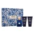 Versace Pour Homme Dylan Blue Ajándékcsomagok Eau de Toilette 50 ml + tusfürdő 50 ml + borotválkozás utáni balzsam 50 ml