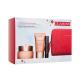 Clarins Extra-Firming Collection Ajándékcsomagok Extra-Firming Jour nappali arckrém 50 ml + Extra-Firming Nuit éjszakai arckrém 15 ml + Wonder Perfect Mascara 4D szempillaspirál 3 ml 01 Perfect Black + Double Serum arcszérum 0,9 ml + piros kozmetikai táska