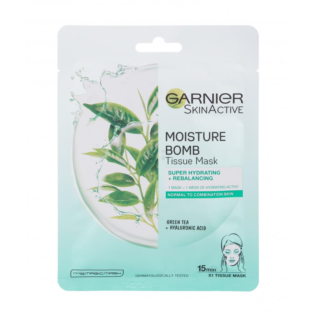 Garnier SkinActive Moisture Bomb Green Tea Arcmaszkok nőknek | PARFIMO.hu