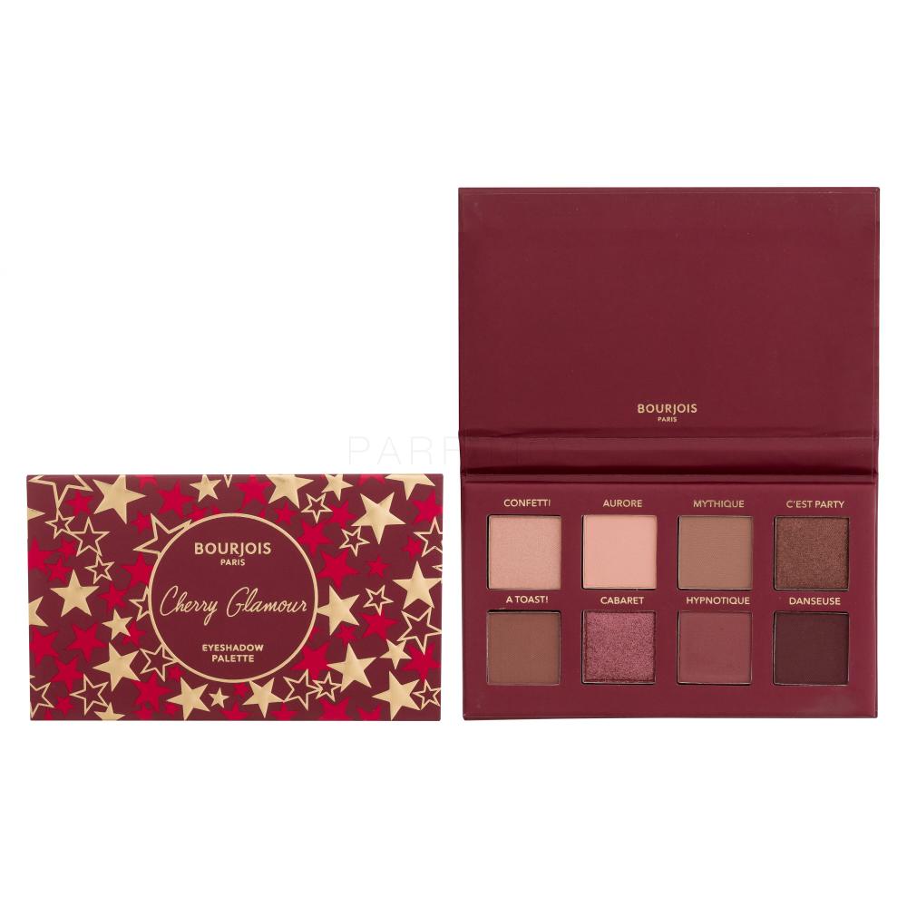 Bourjois Paris Cherry Glamour Eyeshadow Palette Szemhéjfestékek Nőknek 