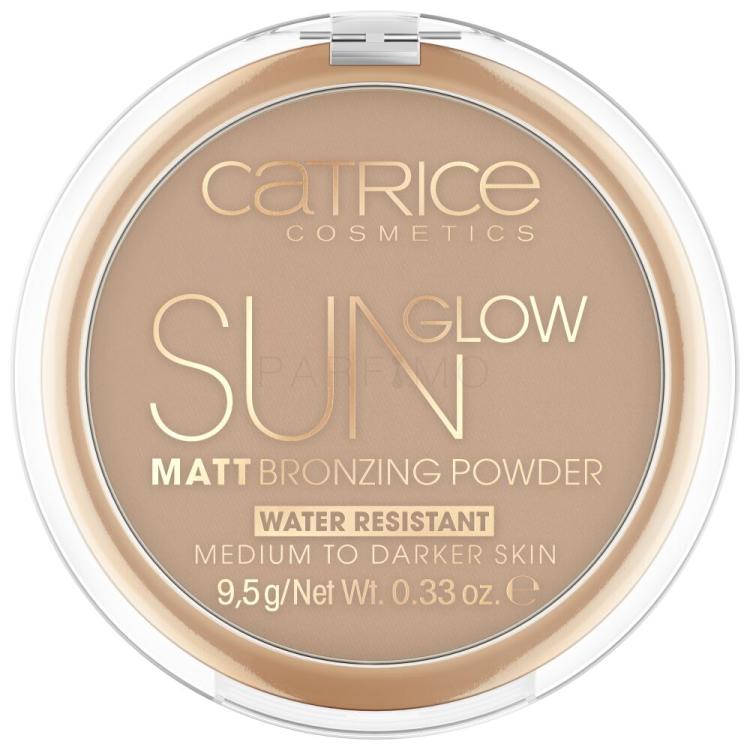 Catrice Sun Glow Matt Bronzosító nőknek 9,5 g Változat 035 Universal Bronze