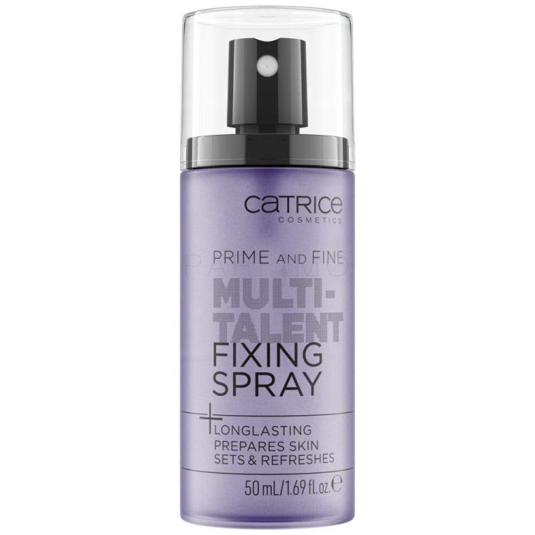 Catrice Prime And Fine Multitalent Fixing Spray Sminkfixáló nőknek 50 ml