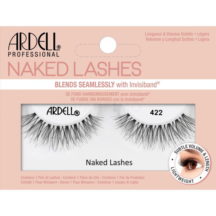 Ardell Naked Lashes 422 Műszempilla nőknek 1 db Változat Black