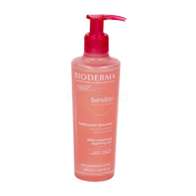 BIODERMA Sensibio Cleansing Foaming Gel Arctisztító gél nőknek 200 ml