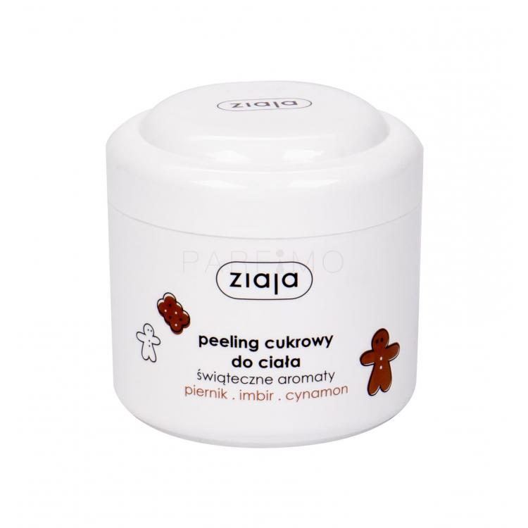 Ziaja Gingerbread Winter Sugar Body Scrub Testradír nőknek 200 ml