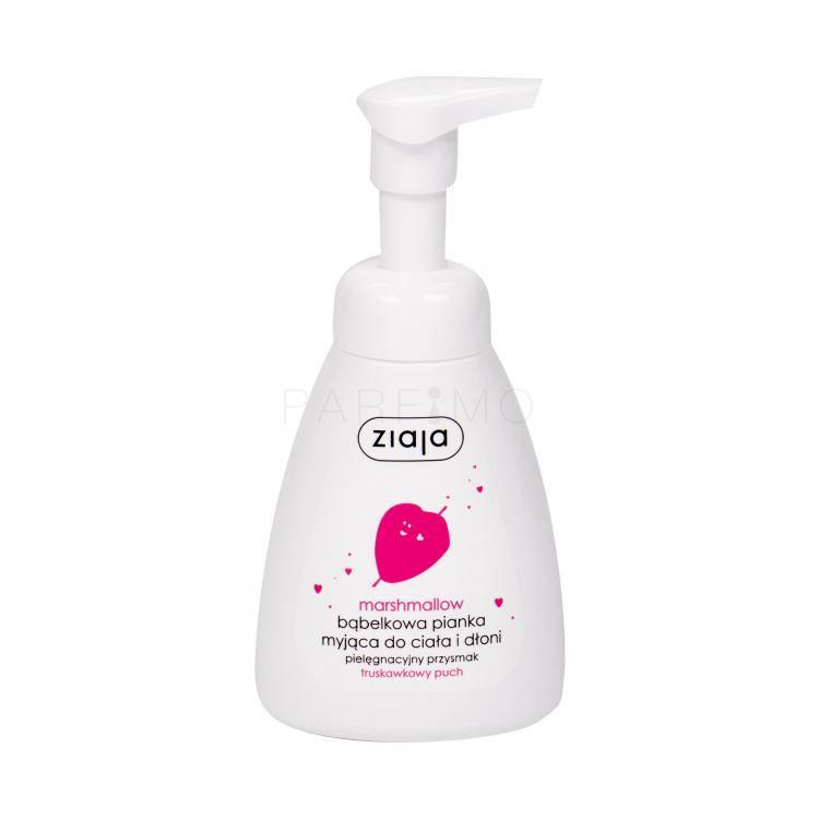 Ziaja Marshmallow Hands &amp; Body Foam Wash Folyékony szappan nőknek 250 ml