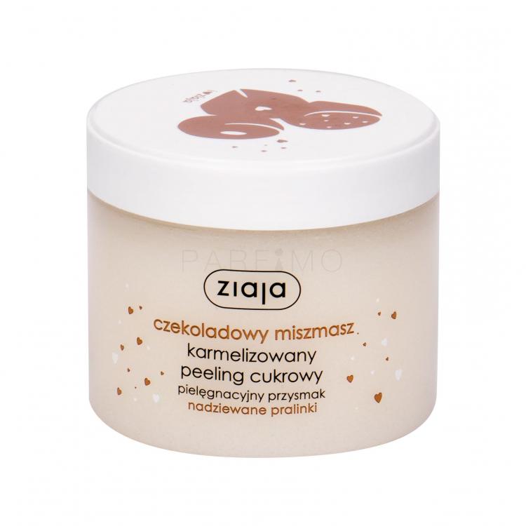 Ziaja Chocolate Mix Sugar Body Scrub Testradír nőknek 300 ml