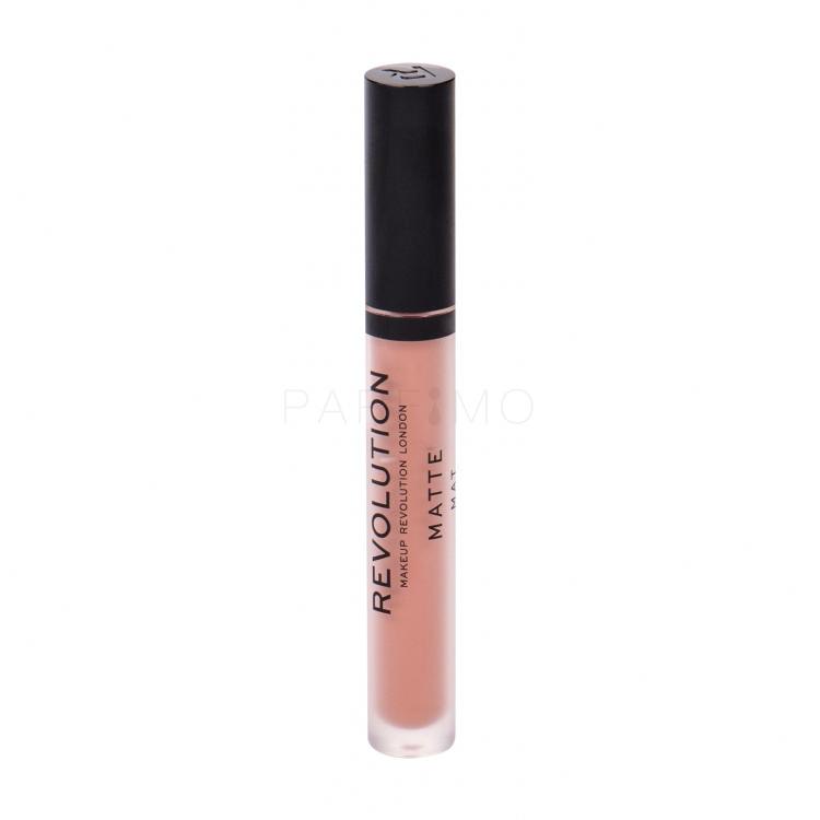 Makeup Revolution London Matte Rúzs nőknek 3 ml Változat 101 Piece Of Cake