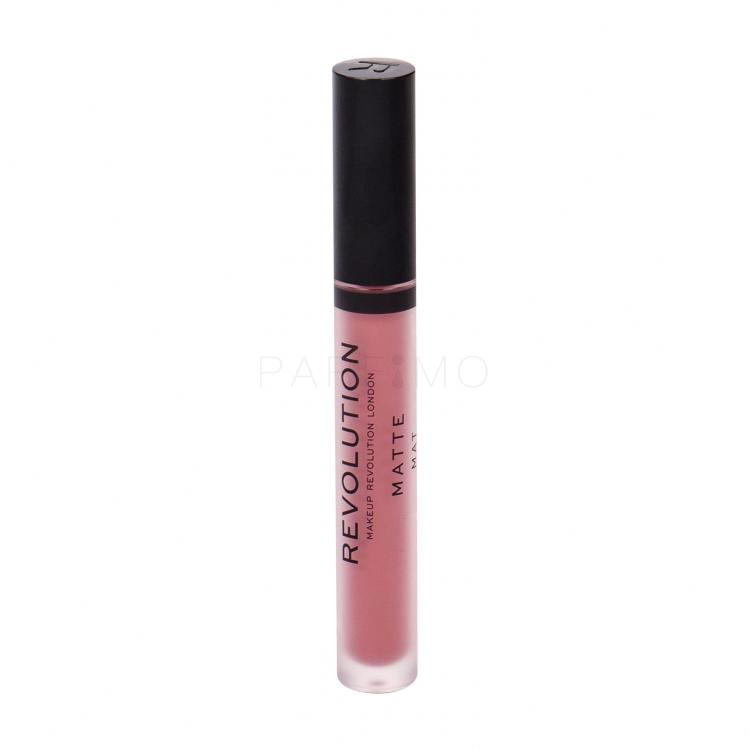 Makeup Revolution London Matte Rúzs nőknek 3 ml Változat 114 White Wedding