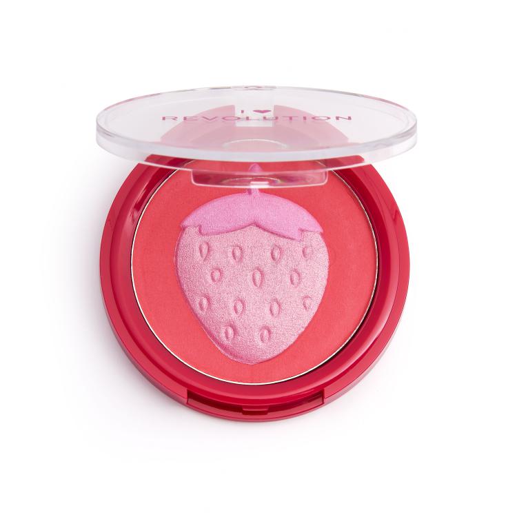 I Heart Revolution Fruity Blusher Pirosító nőknek 9,2 g Változat Strawberry