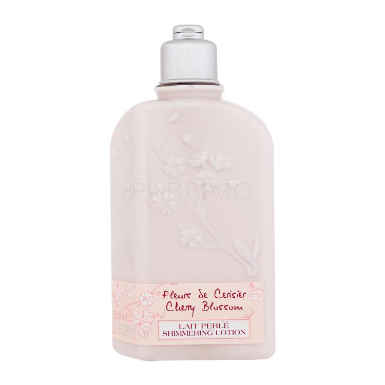 L&#039;Occitane Cherry Blossom Shimmering Lotion Testápoló tej nőknek 250 ml