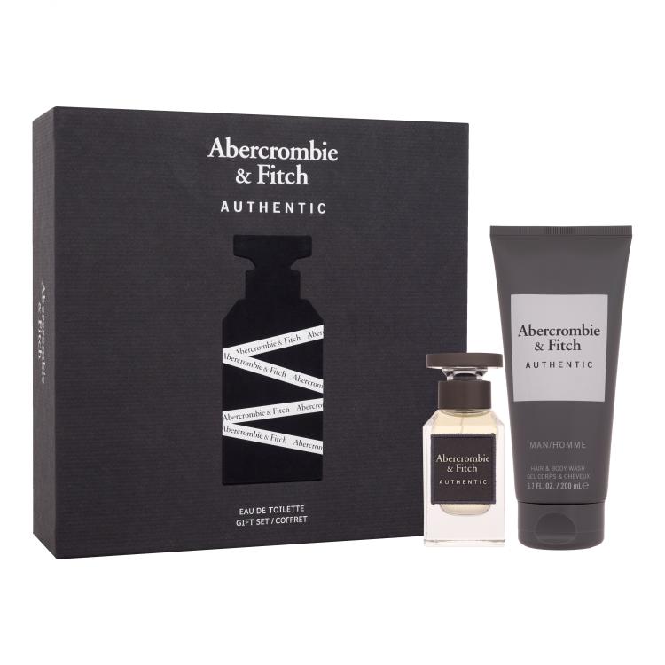 Abercrombie &amp; Fitch Authentic Ajándékcsomagok Eau de Toilette 50 ml + tusfürdő 200 ml