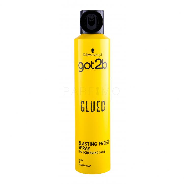 Schwarzkopf Got2b Glued Blasting Freeze Spray Hajlakk 300 ml