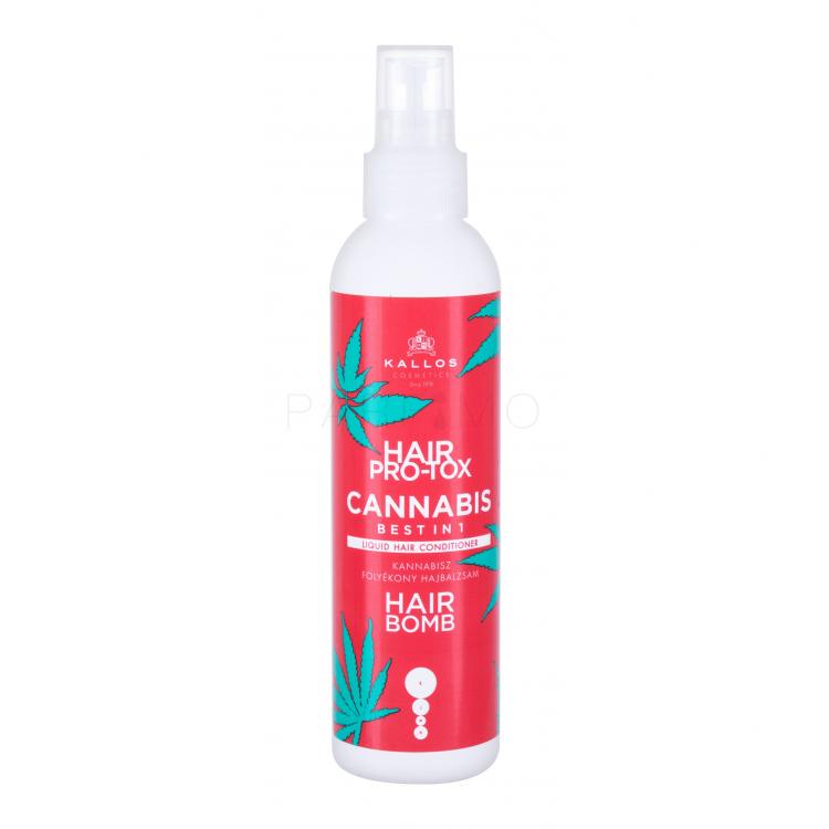 Kallos Cosmetics Hair Pro-Tox Cannabis Öblítést nem igénylő hajápoló nőknek 200 ml