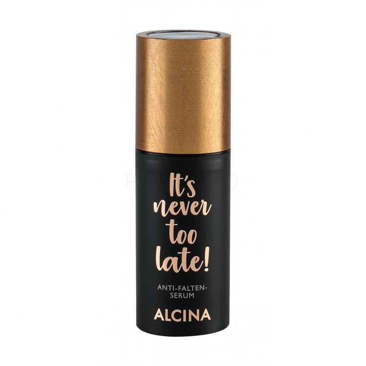 ALCINA It´s Never Too Late! Anti-Wrinkle Arcszérum nőknek 30 ml