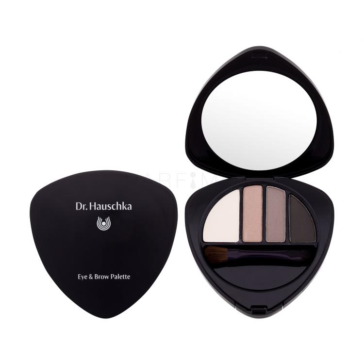 Dr. Hauschka Eye &amp; Brow Palette Szemhéjfesték nőknek 5,3 g Változat 01 Stone