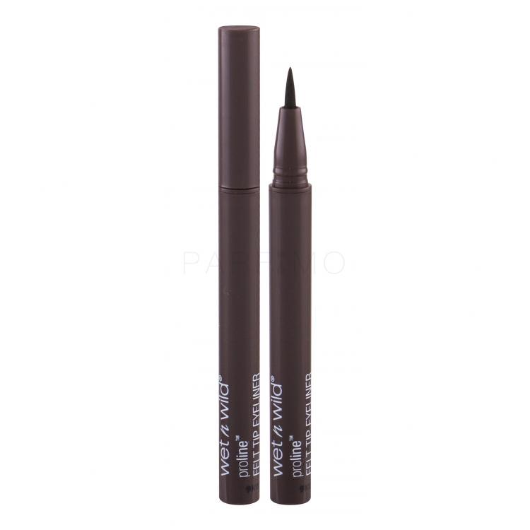 Wet n Wild Pro Felt Tip Szemhéjtus nőknek 0,5 g Változat Dark Brown