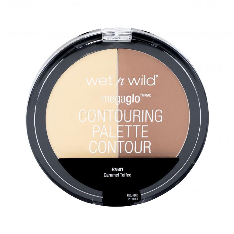 Wet n Wild MegaGlo Contouring Palette Púder nőknek 12,5 g Változat Caramel Toffee