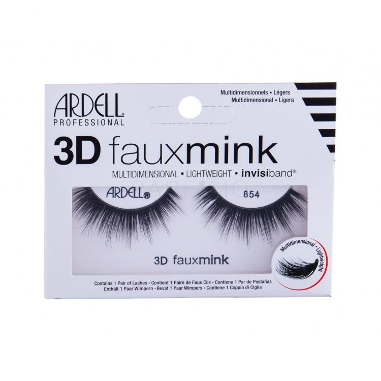 Ardell 3D Faux Mink 854 Műszempilla nőknek 1 db Változat Black