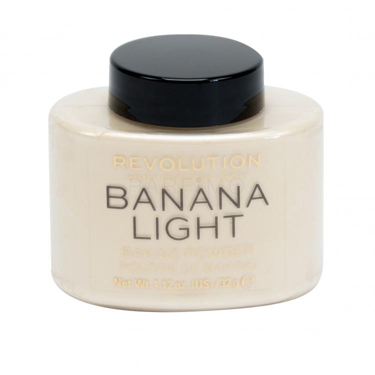 Makeup Revolution London Baking Powder Púder nőknek 32 g Változat Banana Light