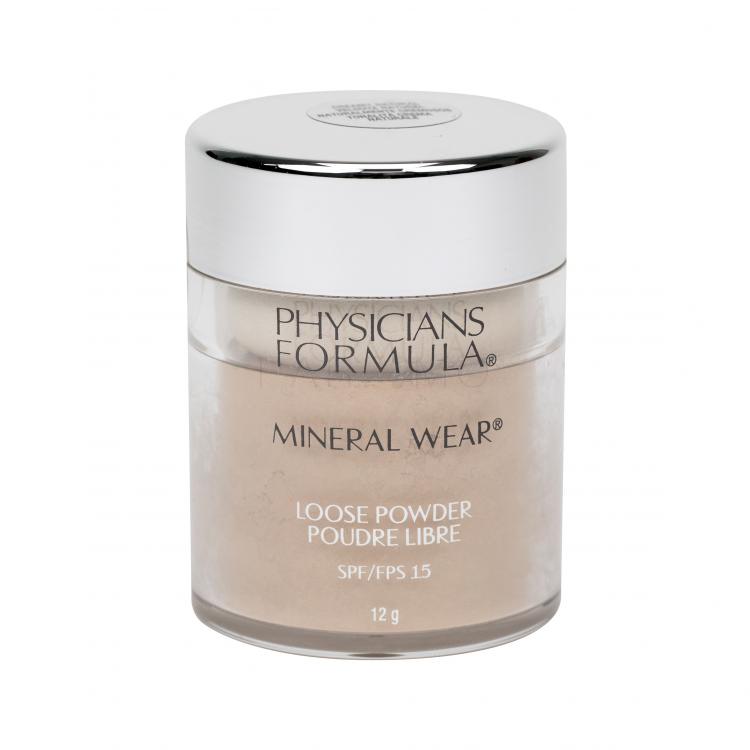 Physicians Formula Mineral Wear SPF15 Púder nőknek 12 g Változat Creamy Natural