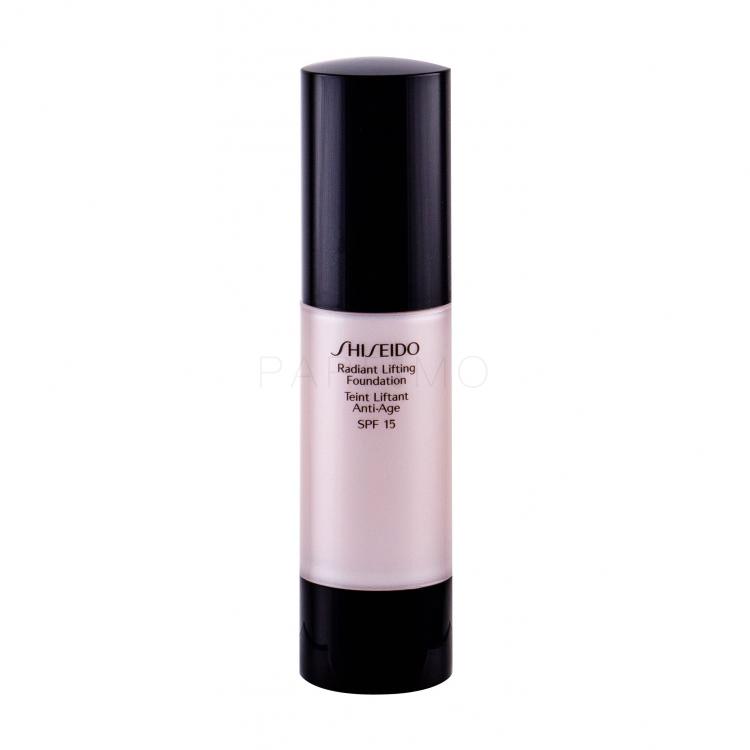 Shiseido Radiant Lifting Foundation SPF15 Alapozó nőknek 30 ml Változat B60 Natural Deep Beige