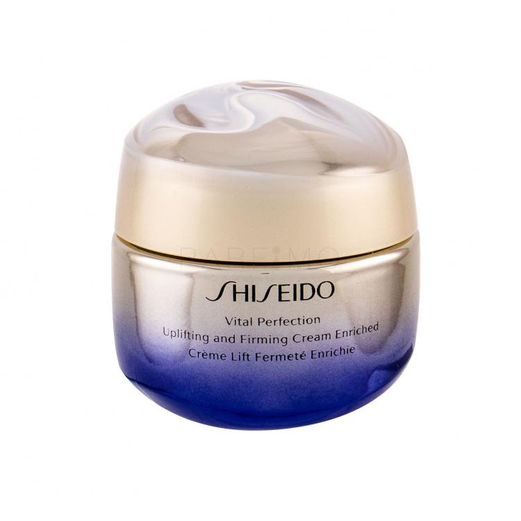 Shiseido Vital Perfection Uplifting and Firming Cream Enriched Nappali arckrém nőknek 50 ml