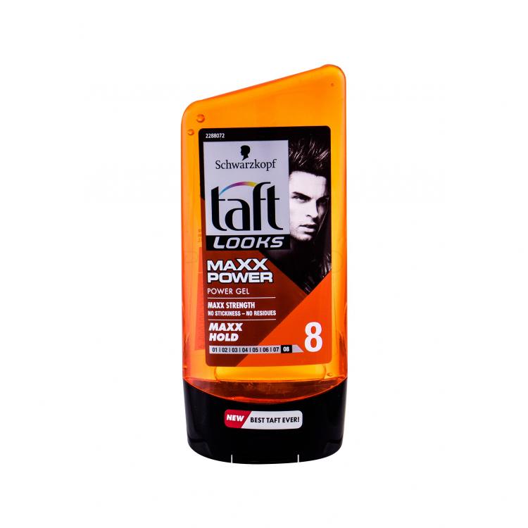 Schwarzkopf Taft Maxx Power Power Gel Hajzselé férfiaknak 150 ml