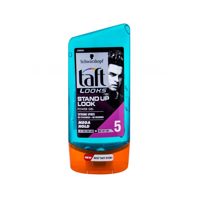 Schwarzkopf Taft Stand Up Power Gel Hajzselé férfiaknak 150 ml